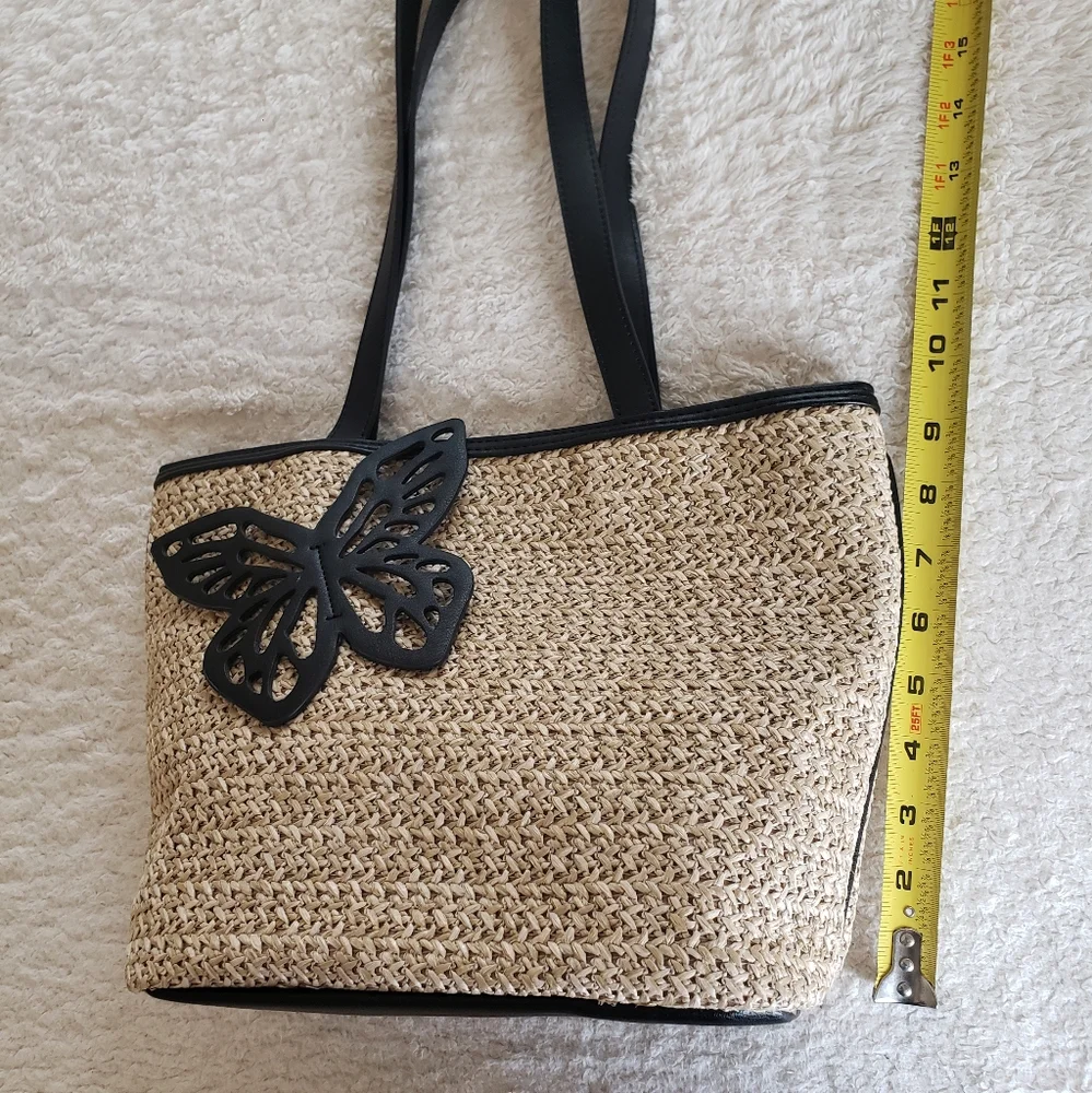 Straw tote bag - Picture 7 of 9